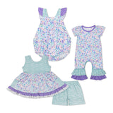 Conch Ruffles Girls Summer Romper