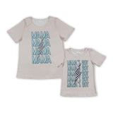Kids Mama's Boy Lightning Mommy & Me Boys Short Sleeve Top
