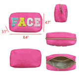 Face Pink Makeup Handbag Bag