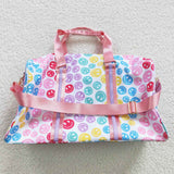 Smile White Gym Bag