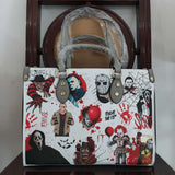 Clown Halloween White Handbag