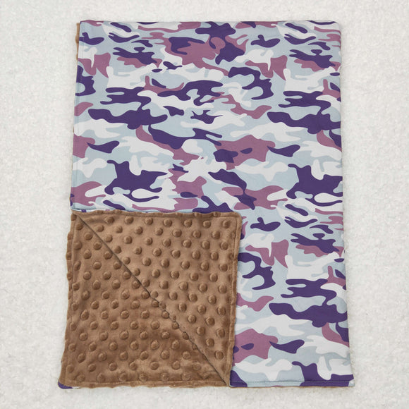 Camo Jungle Brown Blankets