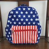 Stars Red Stripe Blue 4th of July Backpack