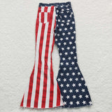 Stars Stripe Patchwork Adult 4th of July Pants Jeans