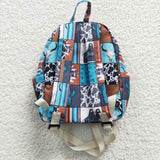 Howdy Aztec Cactus Plaid Backpack