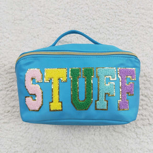 Stuff Blue Makeup Handbag Bag