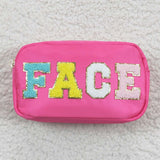 Face Pink Makeup Handbag Bag