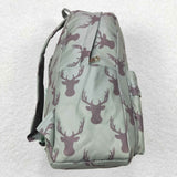 Deer Green Backpack