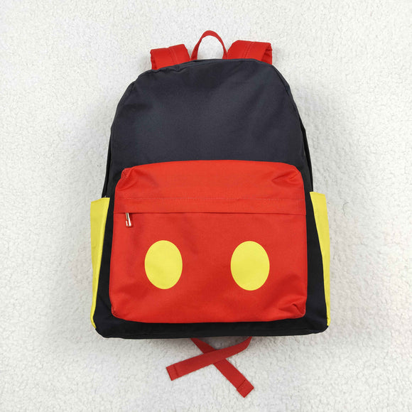 Cartoon Red Yellow Black Backpack