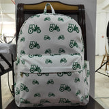 Tractor White Backpack