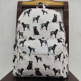 Dogs White Backpack