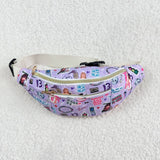 Singer Purple Waist Bag