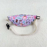 Singer Purple Waist Bag