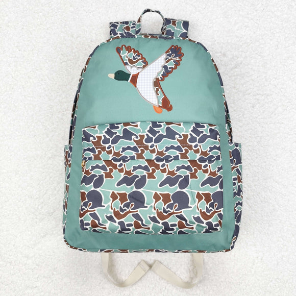 Duck Camo Bluish Backpack