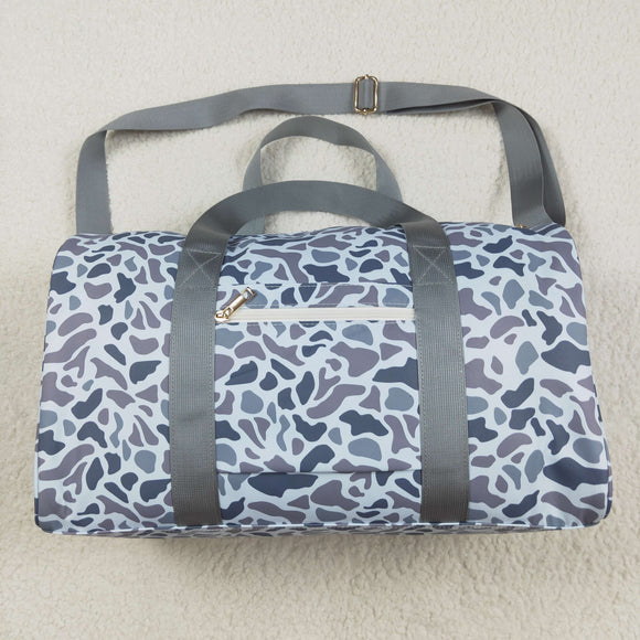 Camo Gray Gym Bag