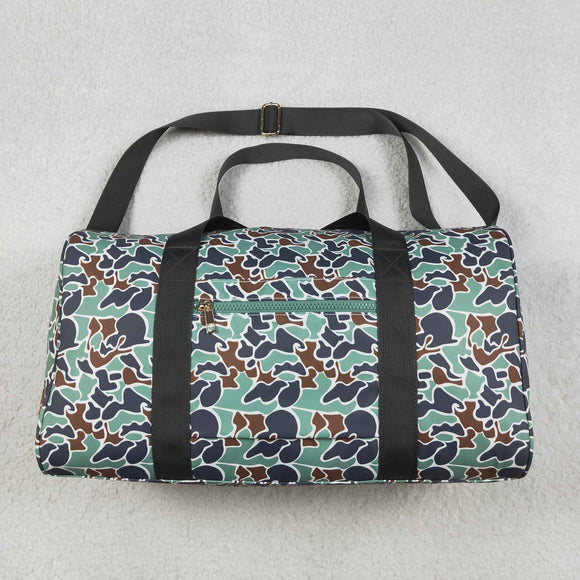 Camo Brown Green Gym Bag