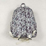 Dog Camo Gray Backpack