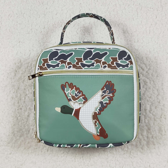 Duck Camo Green Lunch Bag