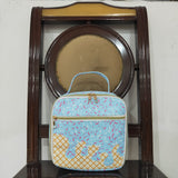Waffle Ice Cream Blue Lunch Bag