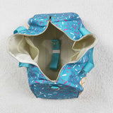 Waffle Ice Cream Bluish Gym Bag