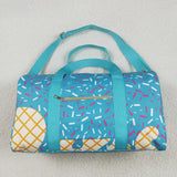 Waffle Ice Cream Bluish Gym Bag