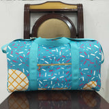 Waffle Ice Cream Bluish Gym Bag