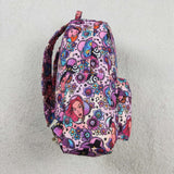 Cartoon Pop Floral Pink Backpack