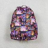 Cartoon Pop Plaid Backpack