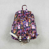 Cartoon Pop Plaid Backpack