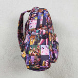 Cartoon Pop Plaid Backpack