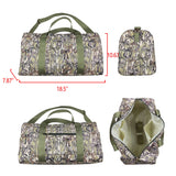 Bow Pattern Camo Gym Bag