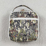 Bow Pattern Camo Lunch Bag