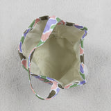 Bunny Colorful Camo Kids Easter Bucket Bag