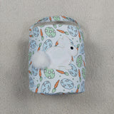 Bunny Carrot Eggs Kids Easter Bucket Bag