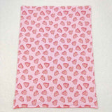 Tree Cookie Pink Red Christmas Blankets