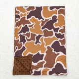 Camo Brown Blankets