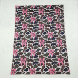 Bow Pattern Camo Pink Blankets