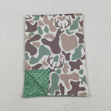 Deer Camo Beige Blankets