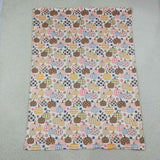 Pumpkin Floral Yellow Blankets