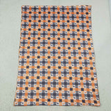 Bats Orange Gray Plaid Baby Halloween Blankets