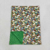 Duck Camo Green Blankets