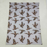 Camo Duck Gray Green Blankets