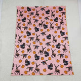 Deer Pumpkin Turkey Orange Baby Thanksgiving Blankets