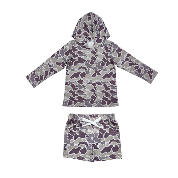 Camo Boys Hoodie Sets