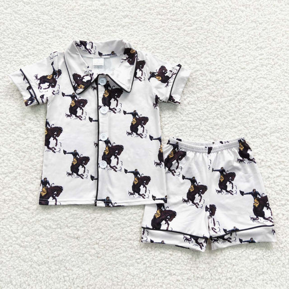 Rodeo Boys Short Sleeve Pajamas