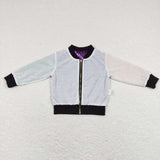 Purple Green Gold Sparkle Boys Jacket Mardi Gras Top