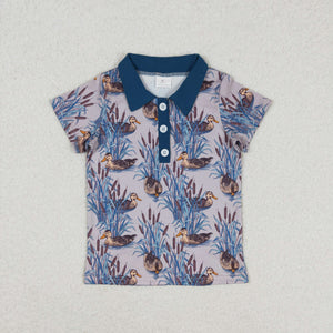 Duck Blue Boys Short Sleeve Top