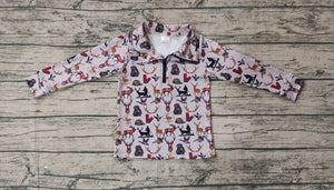 Pre-sale Deer Duck Hunting Polo Boys Long Sleeve Top