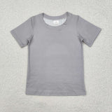 Camo Float Gray Boys Short Sleeve Top