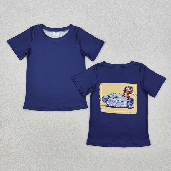 Duck Navy Boys Short Sleeve Top